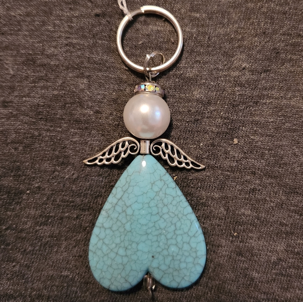 Handmade Angel Keychain